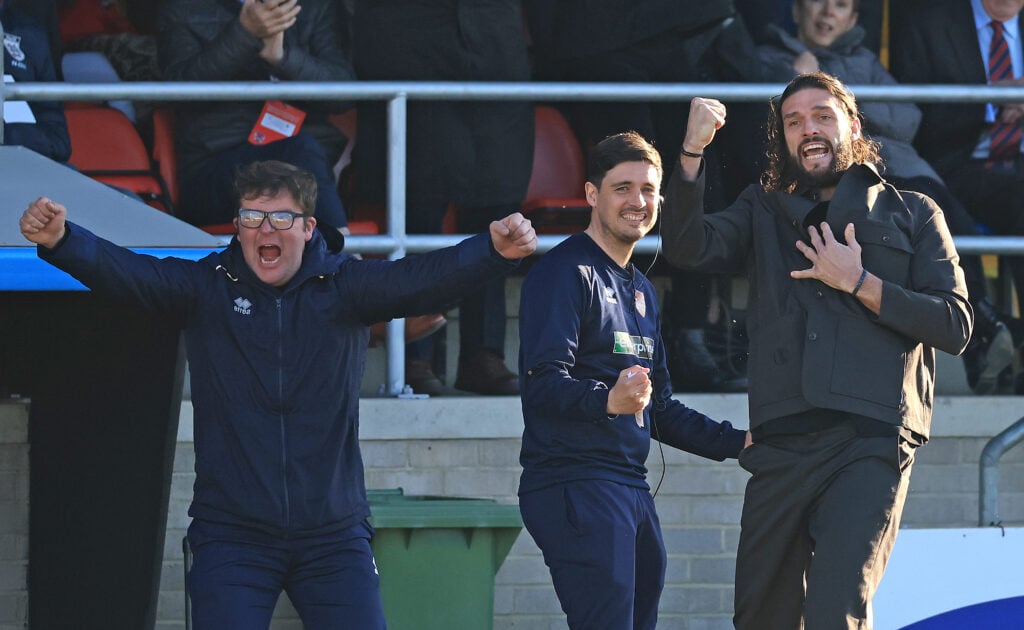 Former West Ham star Andy Carroll shares what it would take for him to become Dagenham and Redbridge boss permanently