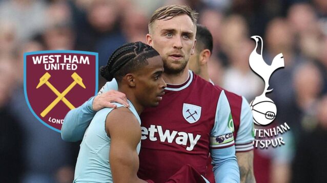 Tottenham lead six-way Prem chase for dazzling West Ham talent after January exit snubs Tottenham lead six-way Prem chase for dazzling West Ham talent after January exit snubs