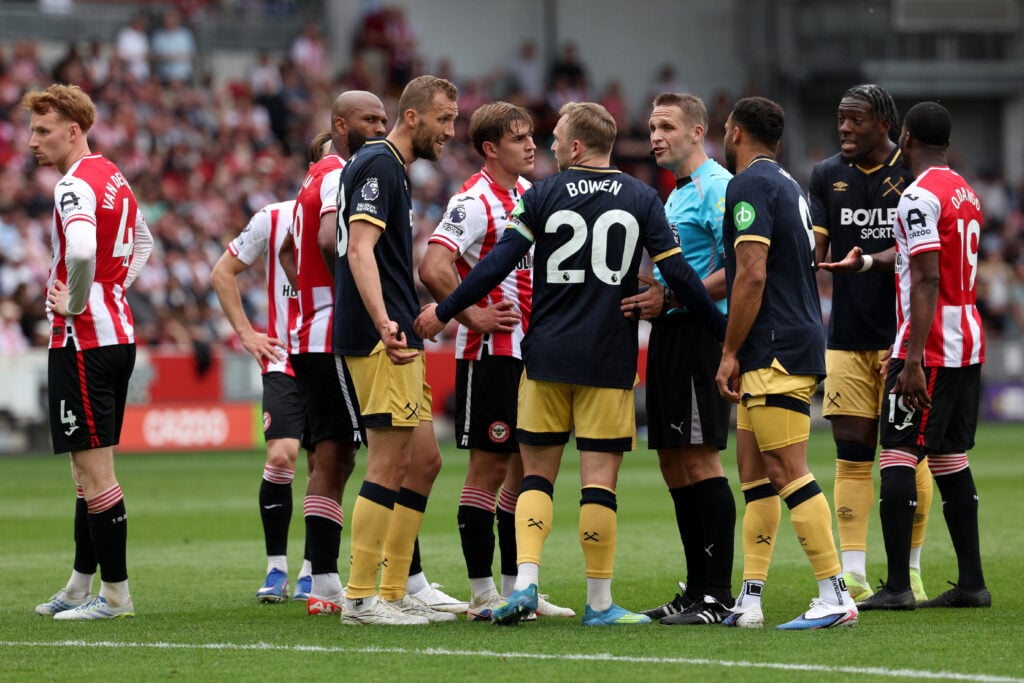 Referee told he made two big errors in West Ham loss as Taty Castellanos gets lucky escape